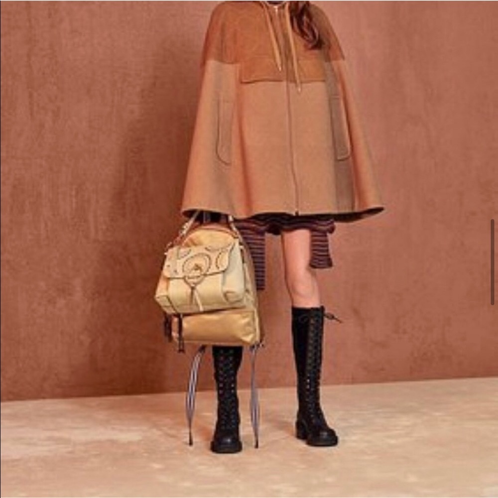See By Chloe Katerina Leather Combat Boots - Picture 2 of 13
